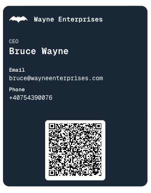 Digital Business Card